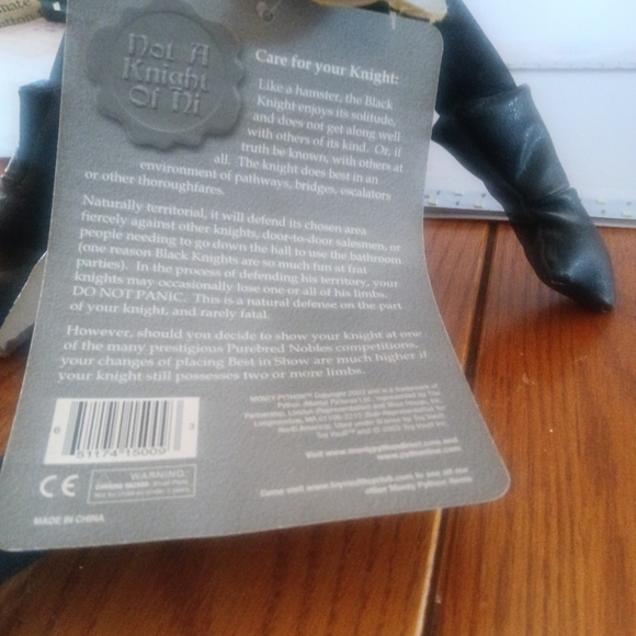 Monty Python and The Holy Grail Killer Sheep and Black knight  Figure - Picture 8 of 8